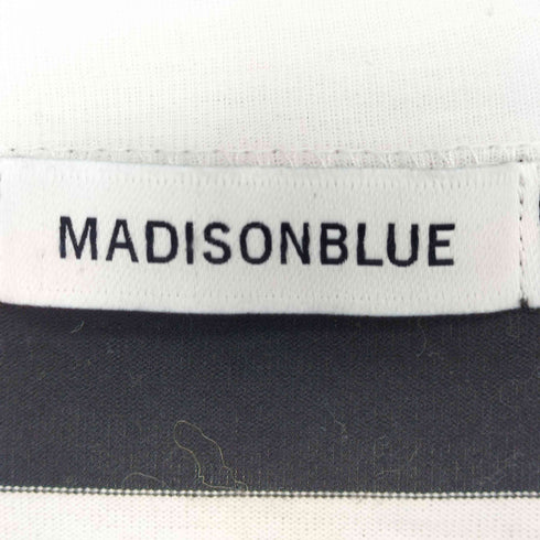 マディソンブルー MADISONBLUE CREW NECK L/S PO WIDE BORDER レディース import:XS
